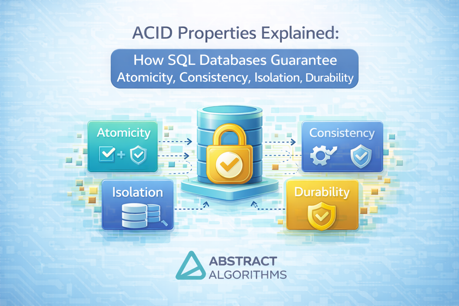 ACID Properties Explained: How SQL Databases Guarantee Atomicity ...